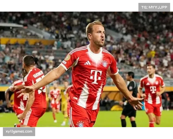 凯恩点射破门，拜仁慕尼黑半场1-1暂平皇家马德里